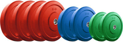 

Headly 30 KG RUBBER WEIGHT COLOURED Home Gym Kit