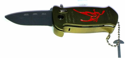 

Vaishnavi Stylish Cool Multi-Function button swissknife plus lighter Stainless Steel Gas Lighter(Gold, Pack of 1)
