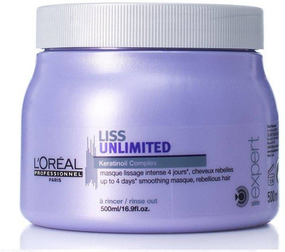 

L'Oreal Paris LISS UNLIMITED Smoothing Masque For Rebellious Hair(490 g)
