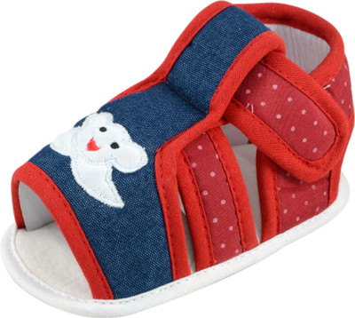 

Instabuyz Boys & Girls Velcro Sports Sandals(Red, Multicolour