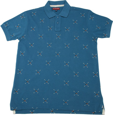 US Polo Kids Boys Solid Cotton T Shirt(Blue, Pack of 1, Turquoise