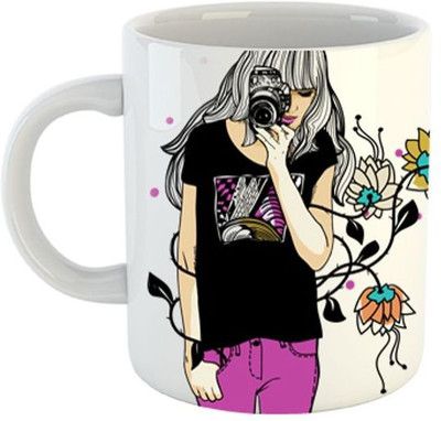 

The Brand Makerz coffee TBM (137) Ceramic Mug(325 ml), Multicolor