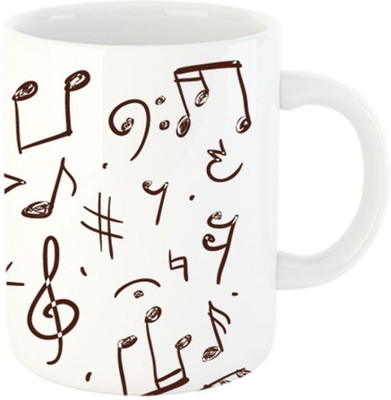 

The Brand Makerz coffee TBM (52) Ceramic Mug(325 ml), Multicolor