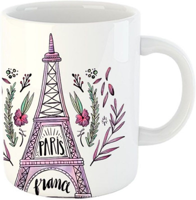 

The Brand Makerz coffee TBM (105) Ceramic Mug(325 ml), Multicolor