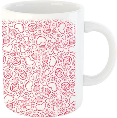 

The Brand Makerz coffee TBM (45) Ceramic Mug(325 ml), Multicolor