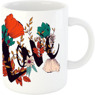 

The Brand Makerz coffee TBM (47) Ceramic Mug(325 ml), Multicolor