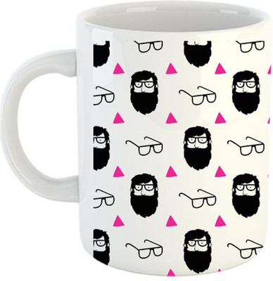 

The Brand Makerz coffee TBM (69) Ceramic Mug(325 ml), Multicolor