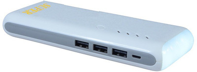 

SUPER 20000 mAh Power Bank (1307, portable battery charger)(White, Grey, Lithium-ion), Grey;white