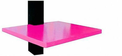 

Rajtai Shree MDF Wall Shelf(Number of Shelves - 1, Pink)