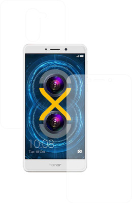 CASE CREATION Front and Back Screen Guard for Honor 6X(Pack of 2)