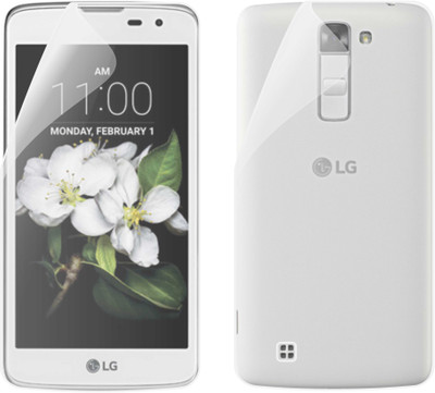 CASE CREATION Front and Back Screen Guard for LG K7 Dual Sim(Pack of 2)