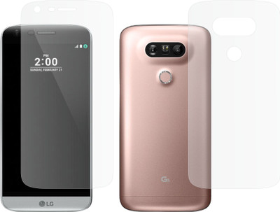 CASE CREATION Front and Back Screen Guard for LG G5(Pack of 2)