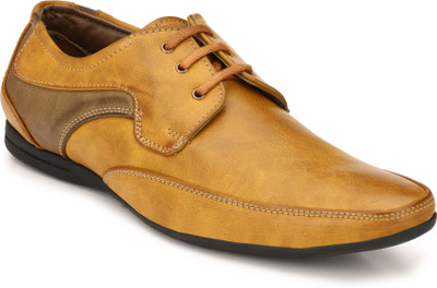 

Footcholic Lace Up For Men(Tan