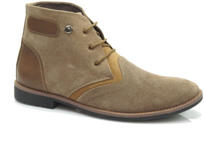 

John Hupper Premium Casuals JH:BL:4333 Boots For Men(Tan, Teek