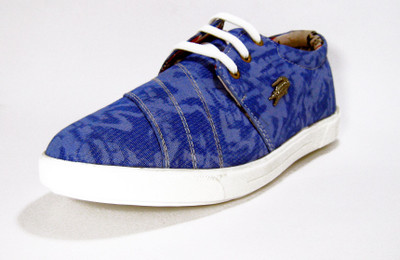 

SAUNTER Saunter Men's Blue Canvas Shoes Canvas Shoes For Men(Blue