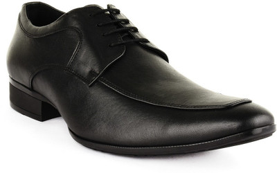 

Buckle Up Formal Leather Shoes Lace Up For Men(Black