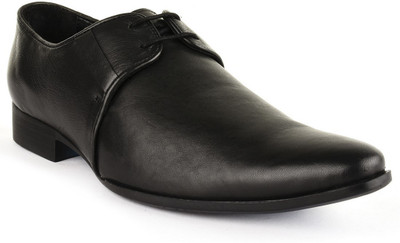

Buckle Up Formal Leather Shoes Lace Up For Men(Black