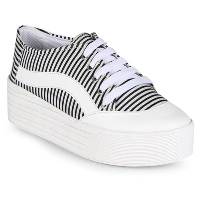 

STEEMO Sneakers For Women(White, Black, Multicolor
