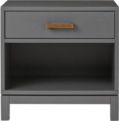 

WOOD CREATION Engineered Wood End Table(Finish Color - Grey)