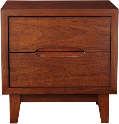 

WOOD CREATION Engineered Wood End Table(Finish Color - Teak)