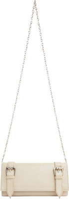 

Anglopanglo Women Evening/Party Beige PU Sling Bag