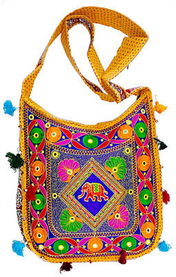 

AASB Men & Women Casual Multicolor Cotton Sling Bag