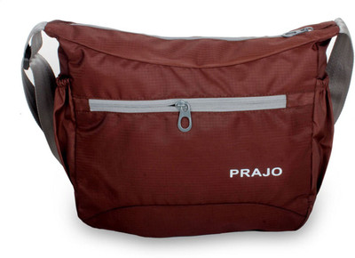 

Prajo Boys & Girls Casual Brown Polyester Sling Bag