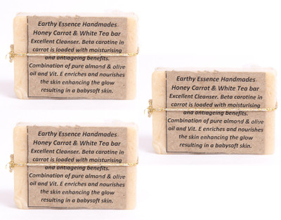 

Xupply Honey Carrot and White Tea Bar(300 g, Pack of 3)