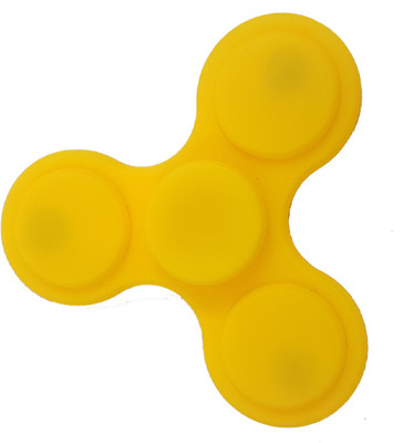 

Jango Light Weight anti Stress/anxiety Fidget Spinner With high Quality Bearing(Yellow)