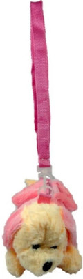

soniya Enterprises puppy soft purse bag - 10 cm(Pink)