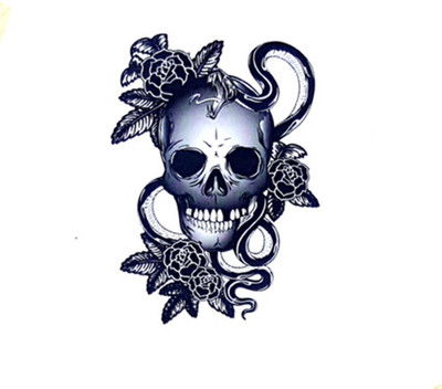 Savii Arm Hand Wrist Tattoo(Skull)