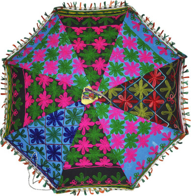

Lal Haveli Cotton Kids Size Umbrella(Multicolor)