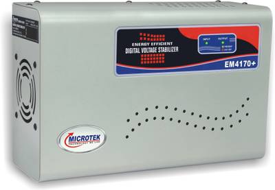 Microtek EM 4170+ Microtek Stabilizer for 1.5 Ton A.C Voltage Stabilizer