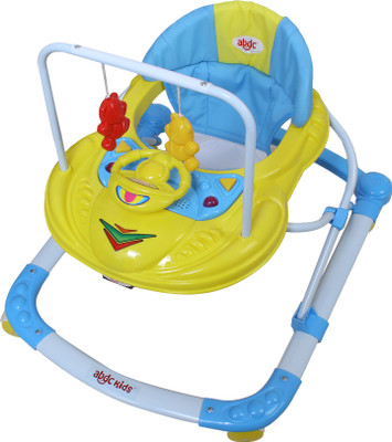 abdc kids Musical Activity Walker(Yellow, Blue), Blue;yellow