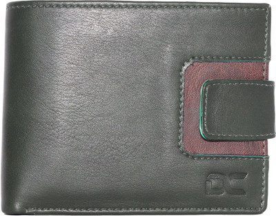 

Dezire Crafts Men Green Artificial Leather Wallet(7 Card Slots)