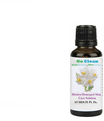

Go Clean 100% Pure Steam Distilled Essential Oil For Mature/Damaged Skin Care Enriched In Vitamin C & Natural Antioxidants(15 ml)