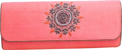 

Lajos Casual Pink Clutch