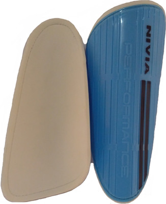 

Nivia Performance Football Shin Guard(M, Blue), Sky blue