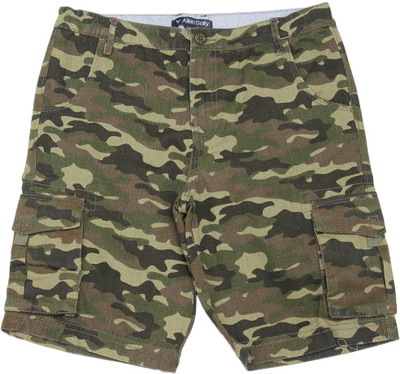 

Allen Solly Junior Short For Boys Casual Printed Cotton(Green, Pack of 1, Blue