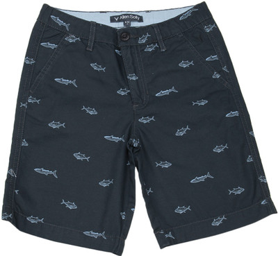

Allen Solly Junior Short For Boys Casual Printed Cotton(Blue, Pack of 1