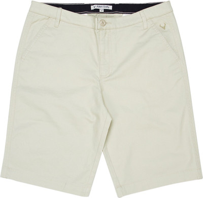 

Allen Solly Junior Short For Boys Casual Solid(White, Pack of 1