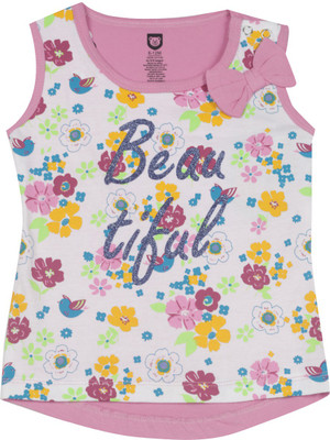 

612 League Baby Girls Casual Cotton Top(White, Pack of 1