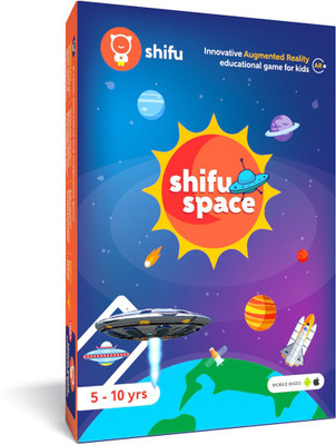 Shifu Space - Augmented Reality Learning Games - iOS & Android - 60 Space Cards(Multicolor)