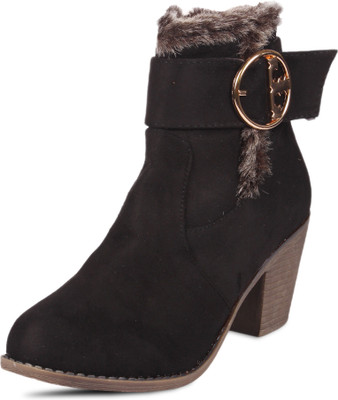 

Anand Archies Boots For Women(Black
