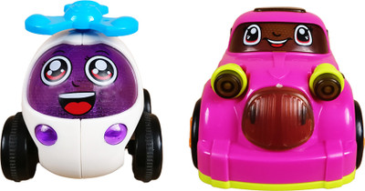 

Sky model Push N Play Car & Helicopter Combo(Multicolor)
