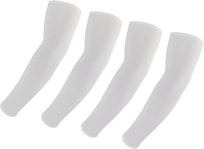

Sportshour Cotton Arm Sleeve For Men & Women(Free, White)