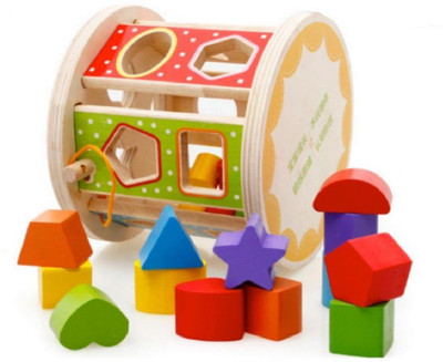 

Krypton Round Shape Intelligence Toy Help your Champ In learning Different Geometrical Shape and Size(Multicolor)