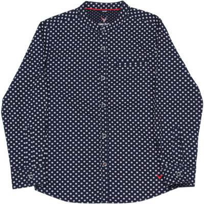 

Allen Solly Junior Boys Printed Casual Blue Shirt