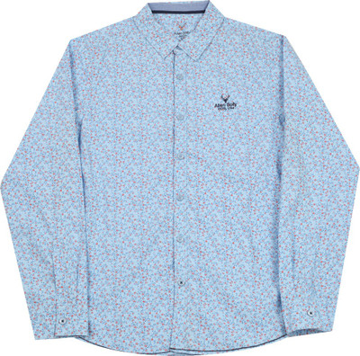 

Allen Solly Junior Boys Printed Casual Blue Shirt, Sky blue