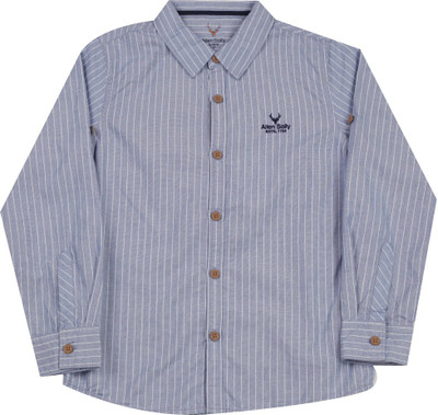 

Allen Solly Junior Boys Printed Casual Blue Shirt